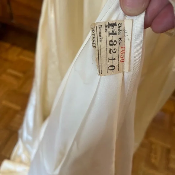 Vintage Satin Wedding Dress